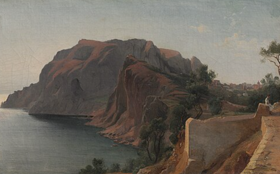 Achille Benouville pittore quadro dipinto