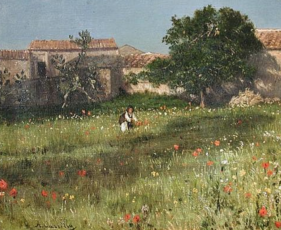 Achille Carrillo pittore quadro dipinto