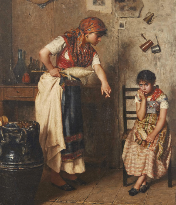 Achille Mollica pittore quadro dipinto