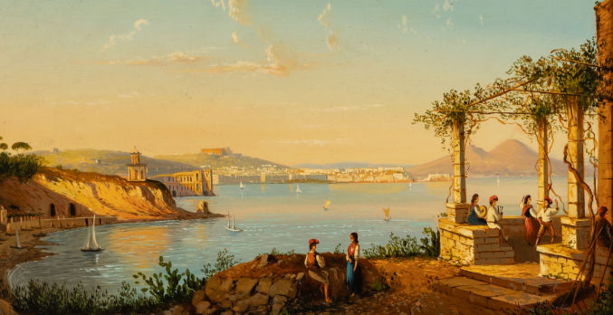 Achille Solari pittore quadro dipinto paesaggista