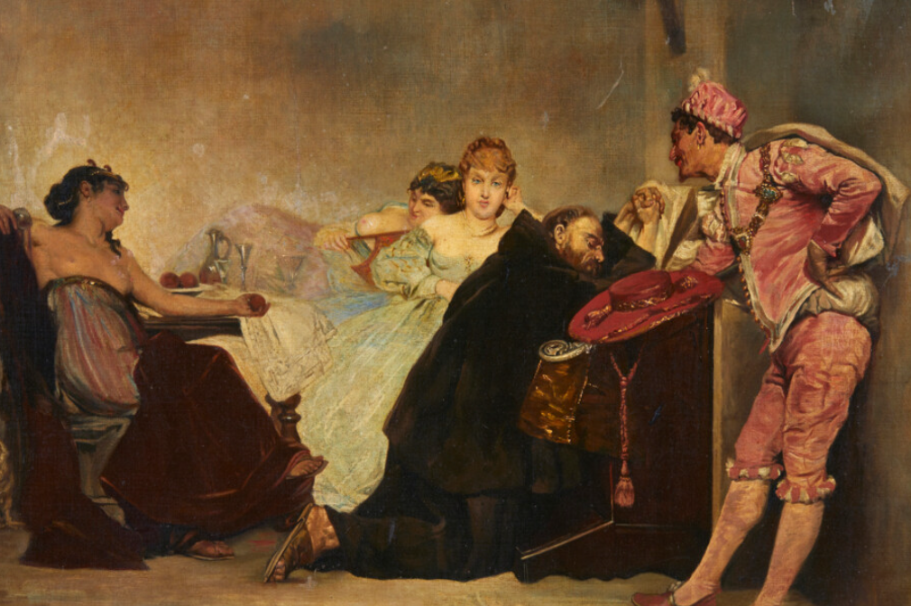 Achille Talarico pittore quadro dipinto napoletano