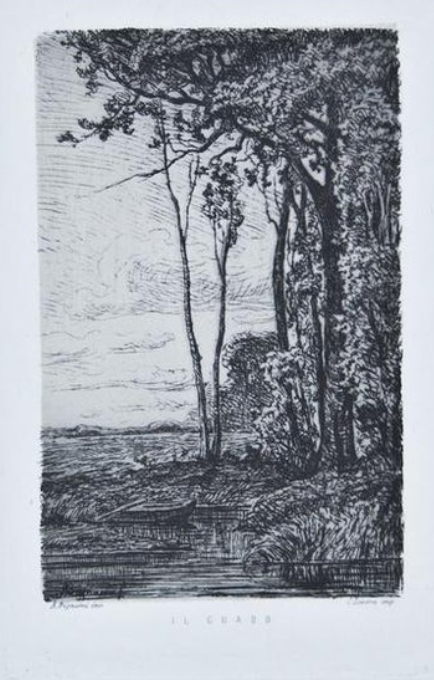 Adolfo Bignami pittore quadro dipinto