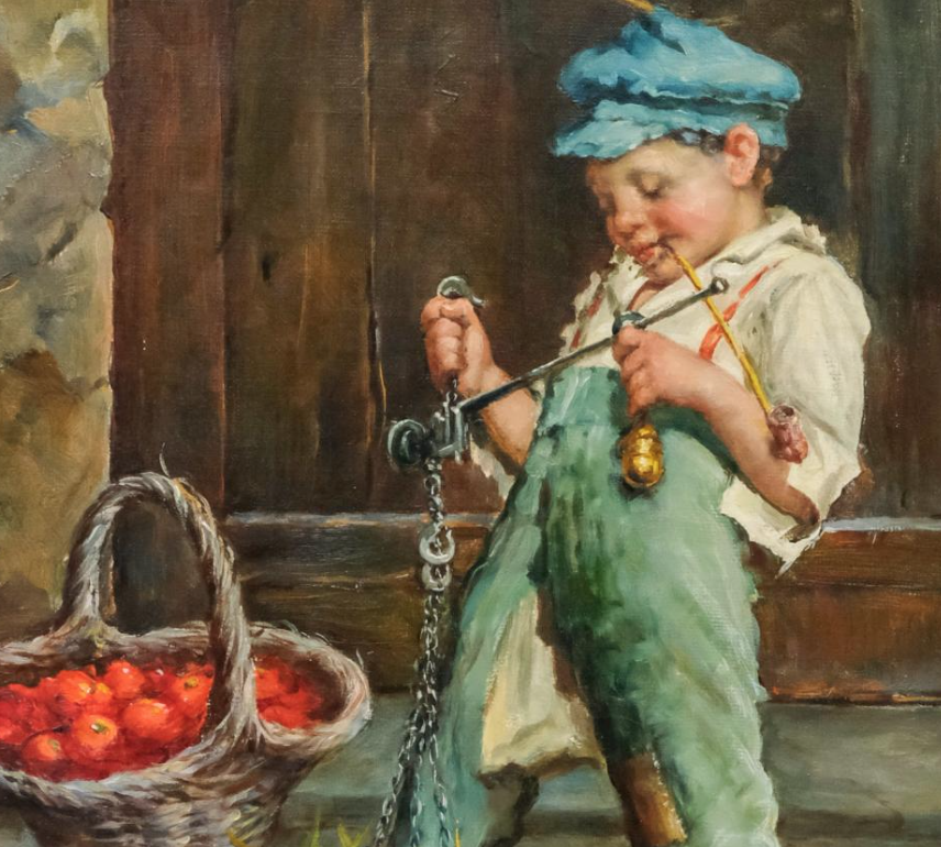 Adolfo Dumini pittore quadro dipinto