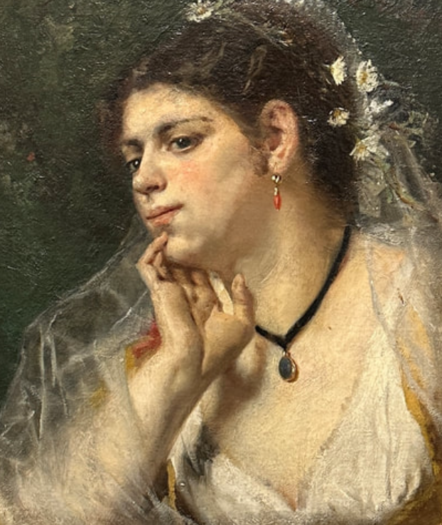 Adolfo Feragutti pittore quadro dipinto