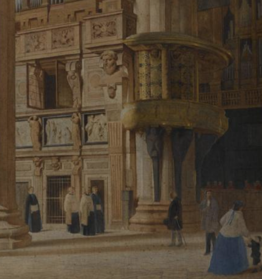 Agostino Caironi pittore quadro dipinto