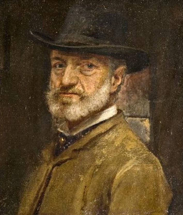 Albano Lugli pittore quadro dipinto ritratto emiliano