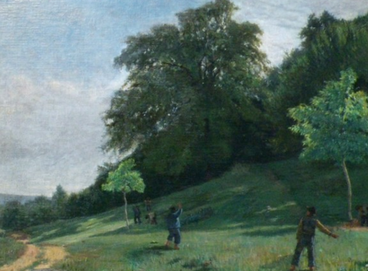 Alberto Issel pittore quadro dipinto paesaggista ligure