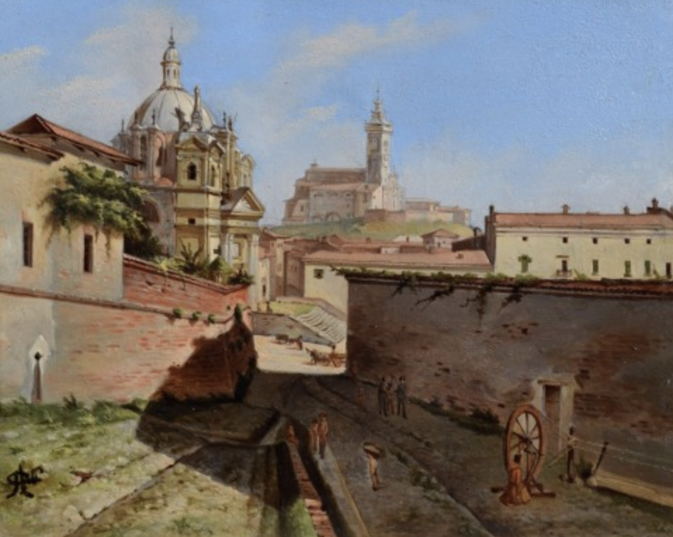 Alberto Maso Gilli pittore quadro dipinto scultore