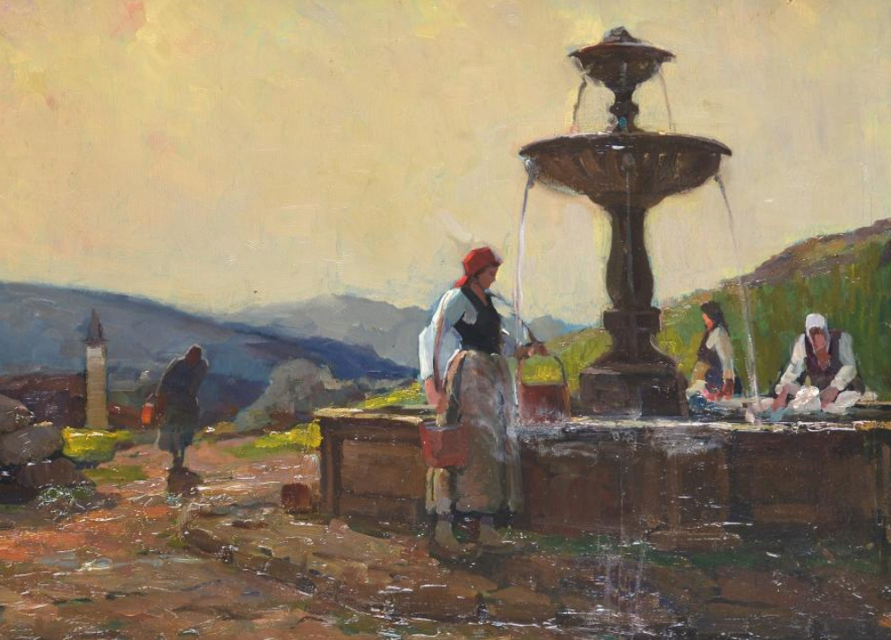 Alberto Pisa pittore quadro dipinto ritratto