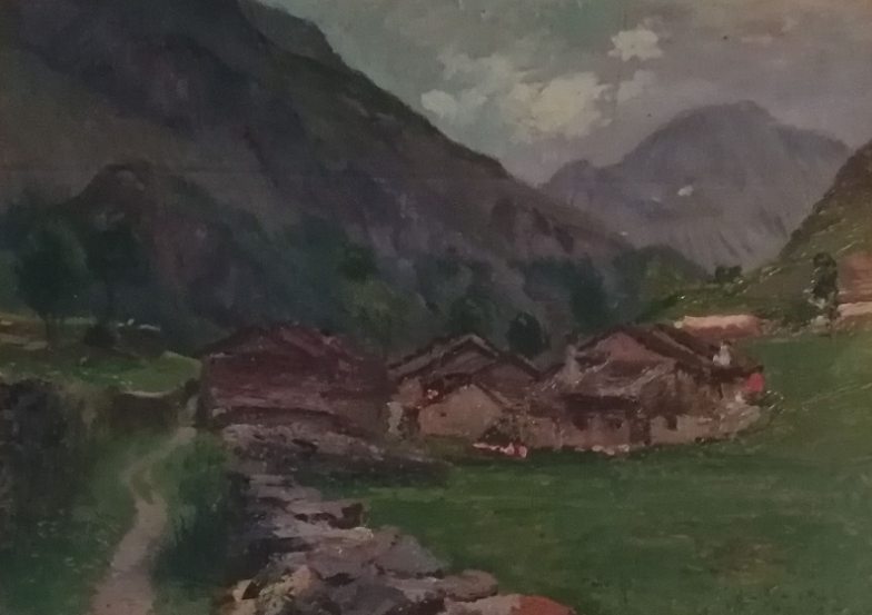 Alberto Rossi pittore quadro dipinto ritratto