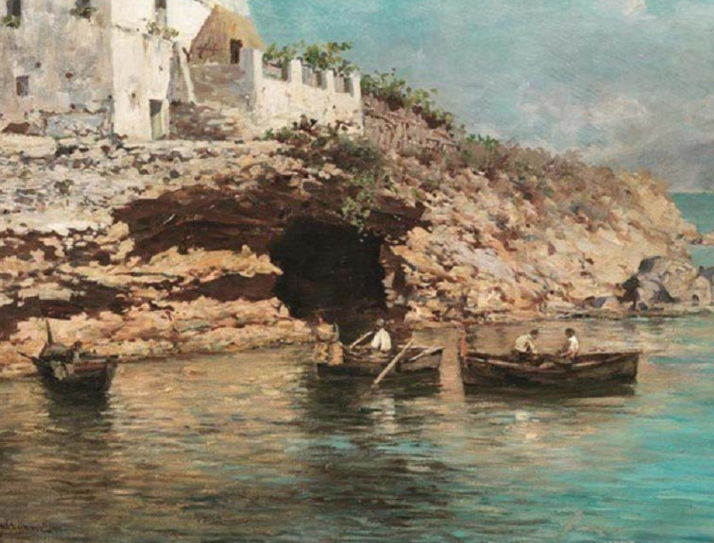 Alceste Campriani pittore quadro dipinto