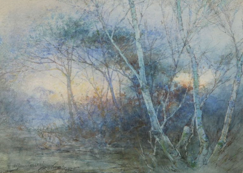 Alessandro Guaccimanni pittore quadro dipinto