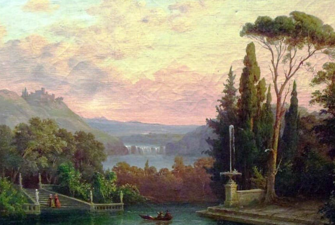 Alessandro Prampolini pittore quadro dipinto divisionista