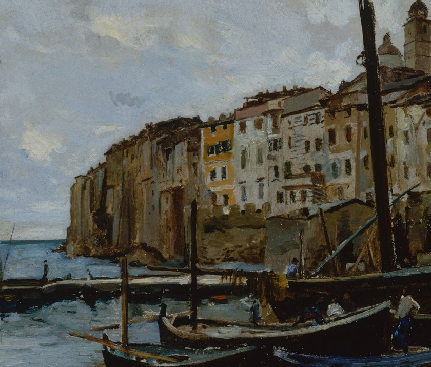 Alfonso Hollaender pittore quadro dipinto ritratto