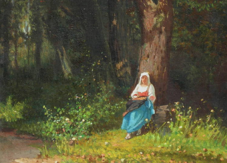 Alfonso Simonetti pittore quadro dipinto ritratto