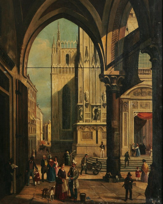 Amanzia Guerriloti Nganni pittore quadro dipinto