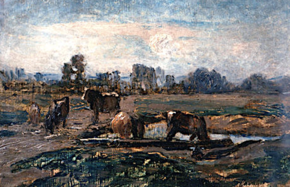 Amedeo Ghesi Volpengo pittore quadro dipinto piemontese