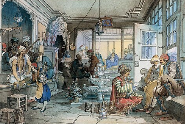 Amedeo Preziosi pittore quadro dipinto orientalista