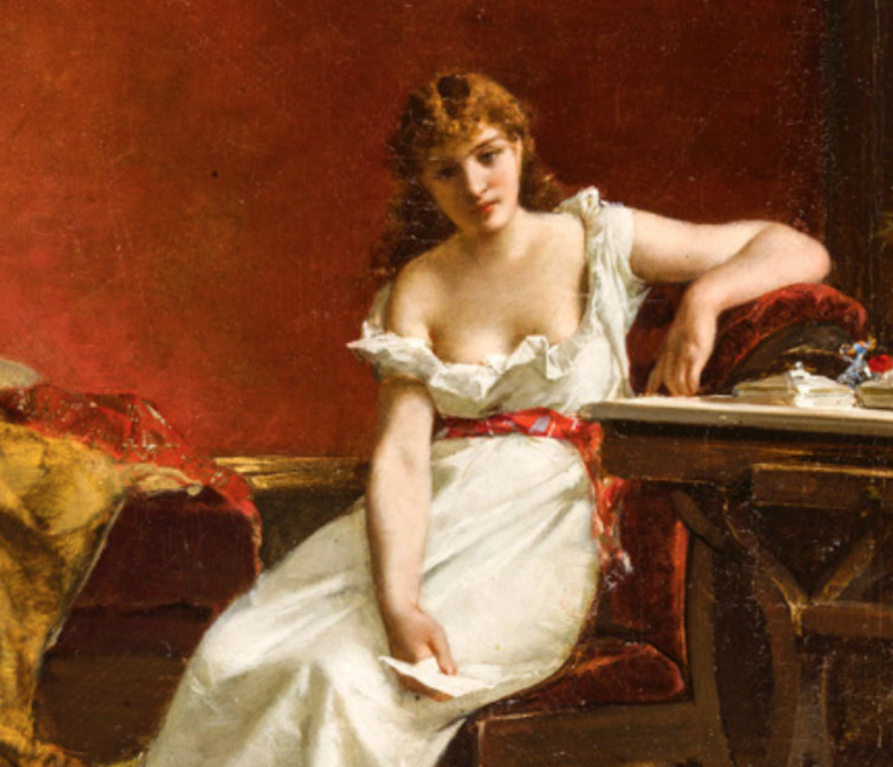 Amos Cassioli pittore quadro dipinto