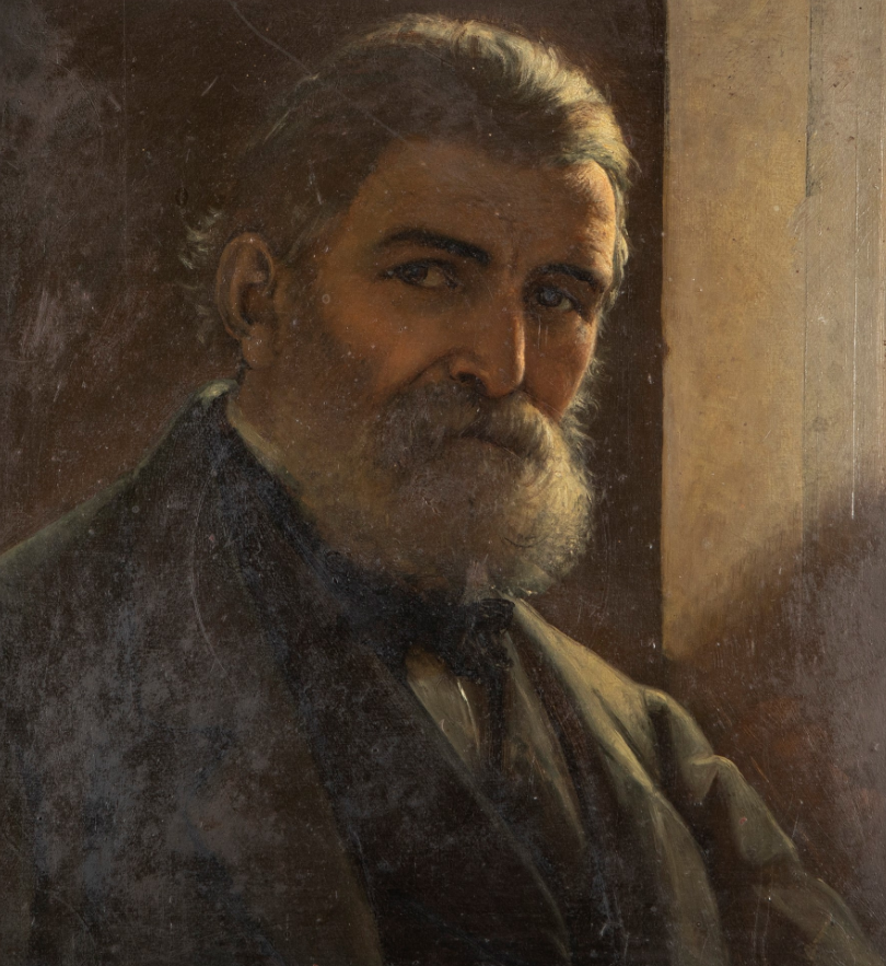 Anacleto Guadagnini pittore quadro dipinto ritratto