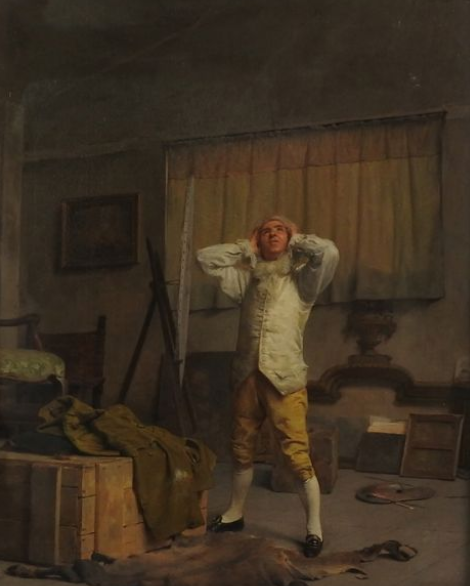 Andrea Marchisio pittore quadro dipinto ritratto