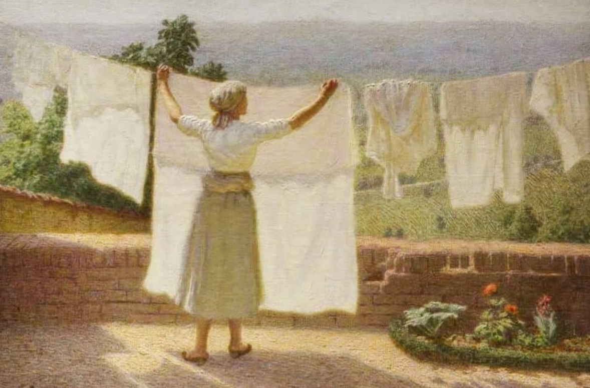 Angelo Morbelli pittore quadro dipinto divisionista