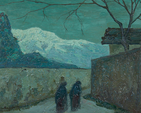 Angelo Rescalli pittore quadro dipinto ritratto