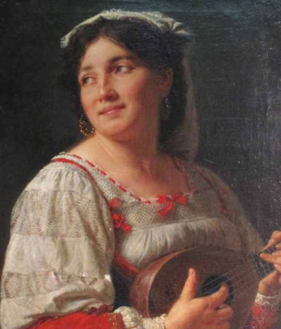 Angelo Ribossi pittore quadro dipinto ritratto