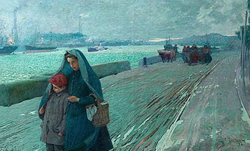 Anselmo Deguinea pittore quadro dipinto