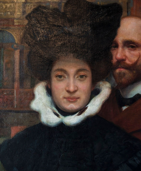 Anton Maria Mucchi pittore quadro dipinto ritratto