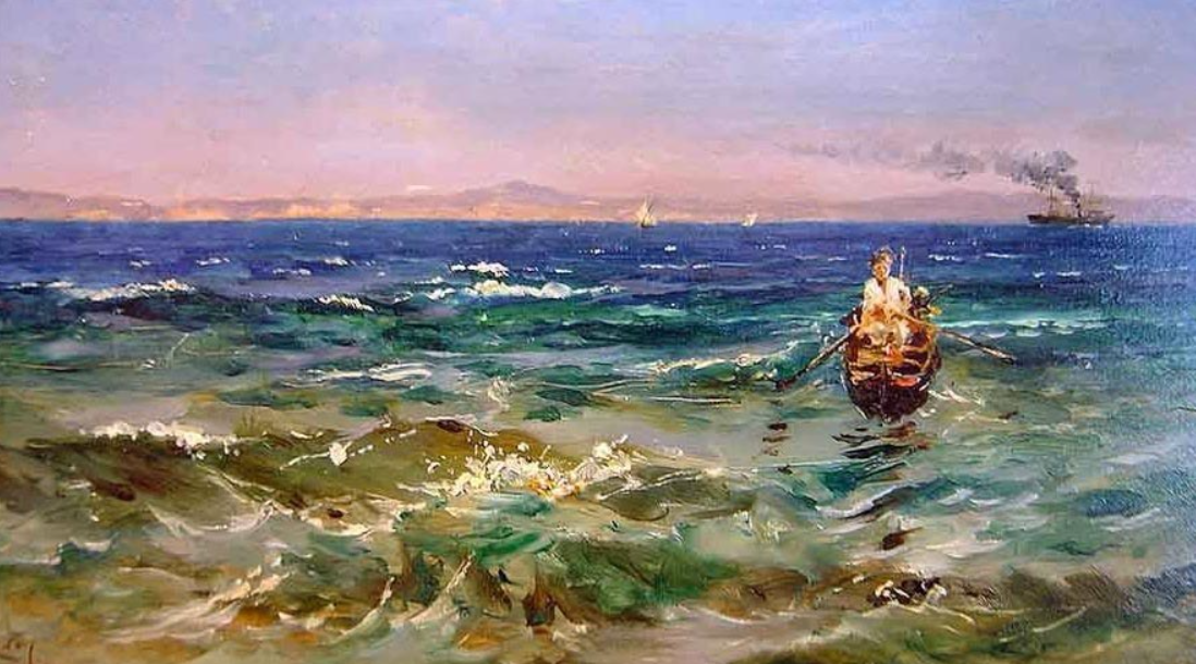 Antonino Leto pittore quadro dipinto paesaggista siciliano