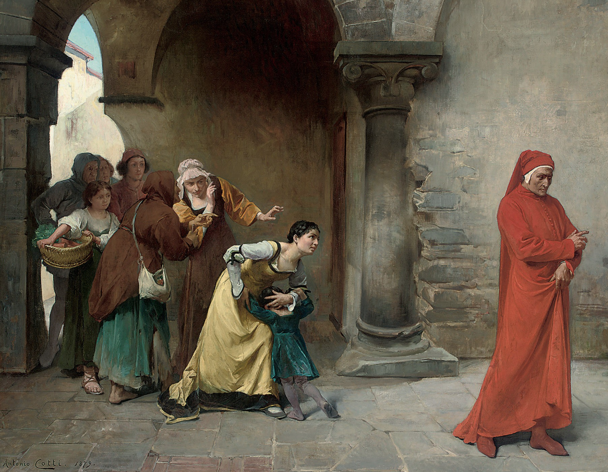 Antonio Cotti pittore quadro dipinto