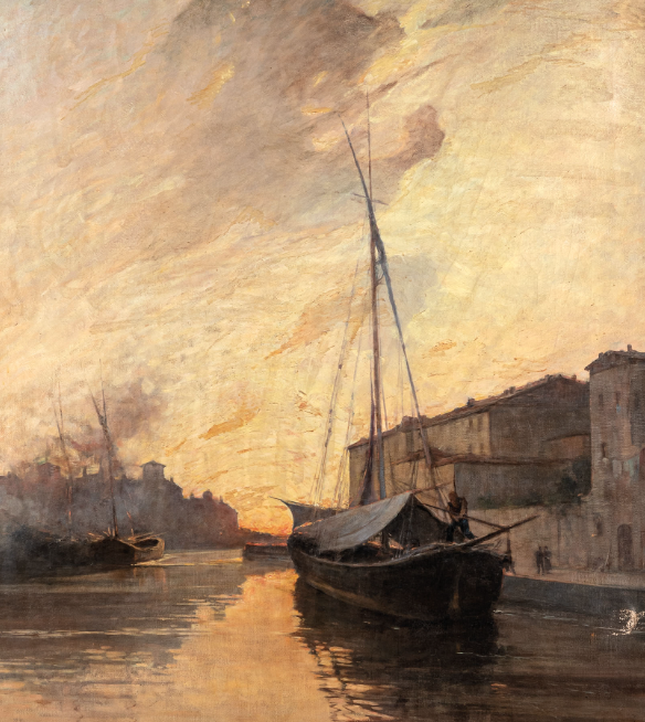 Antonio Fontanesi pittore quadro dipinto