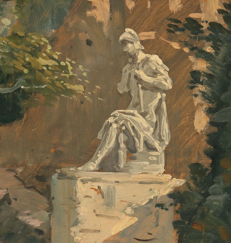 Antonio Oberto pittore quadro dipinto ritratto