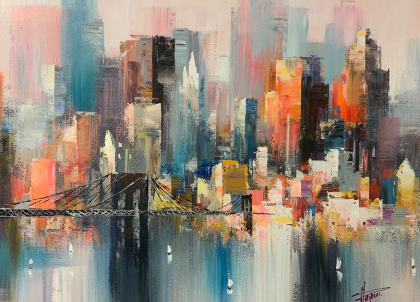 Antonio Palmieri pittore quadro dipinto ritratto