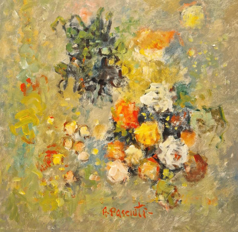 Antonio Pasinetti pittore quadro dipinto ritratto