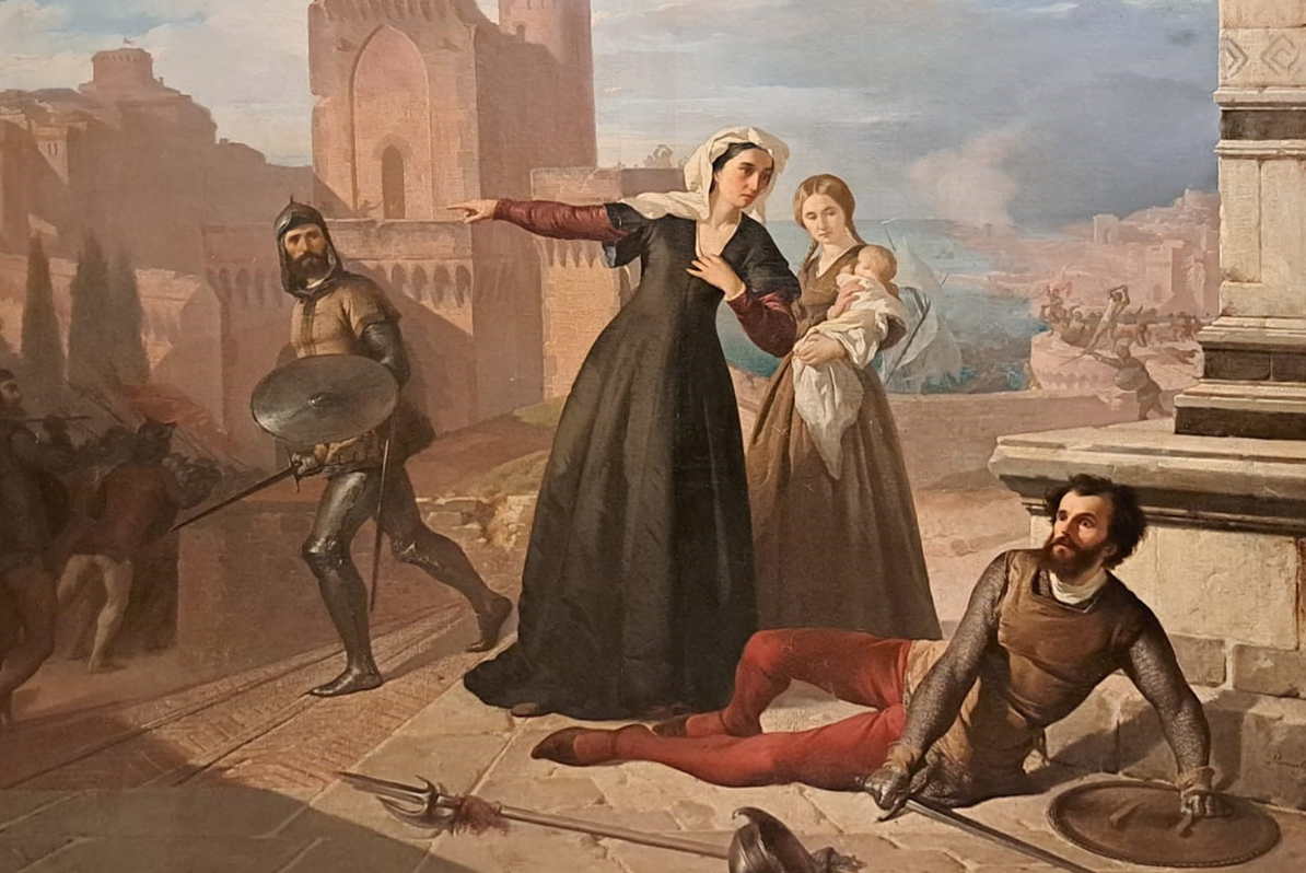 Antonio Puccinelli pittore quadro dipinto macchiaiolo