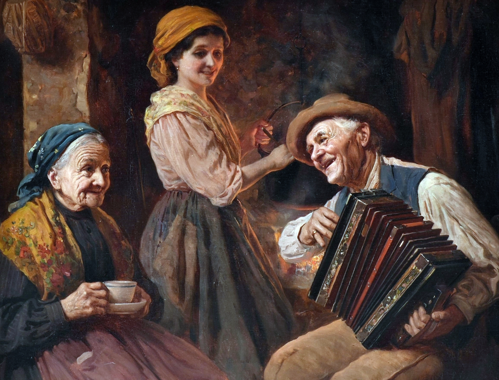 Antonio Zoppi pittore quadro dipinto ritratto