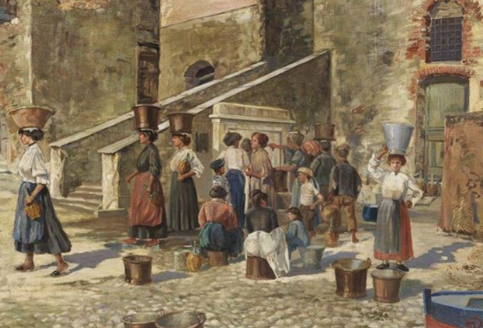 Arturo Pagliai pittore quadro dipinto ritratto