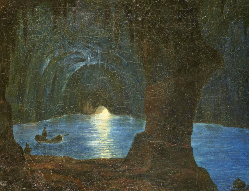 August Kopisch pittore quadro dipinto paesaggista tedesco