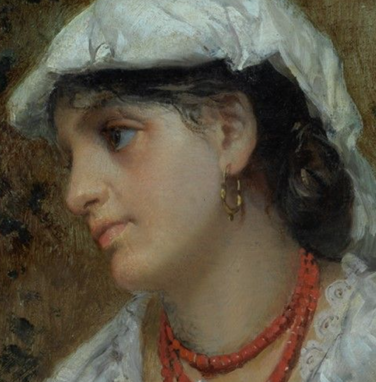 Augusto Bompiani pittore quadro dipinto