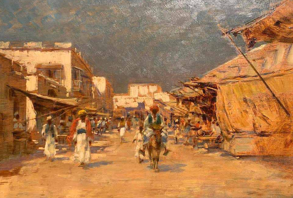 Augusto Valli pittore quadro dipinto ritratto