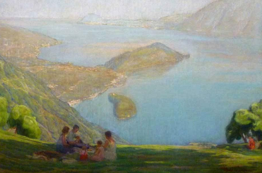 Baldassare Longoni pittore quadro dipinto divisionista