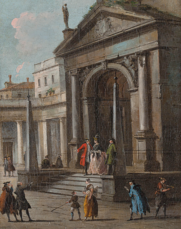 Bernardino Bison pittore quadro dipinto