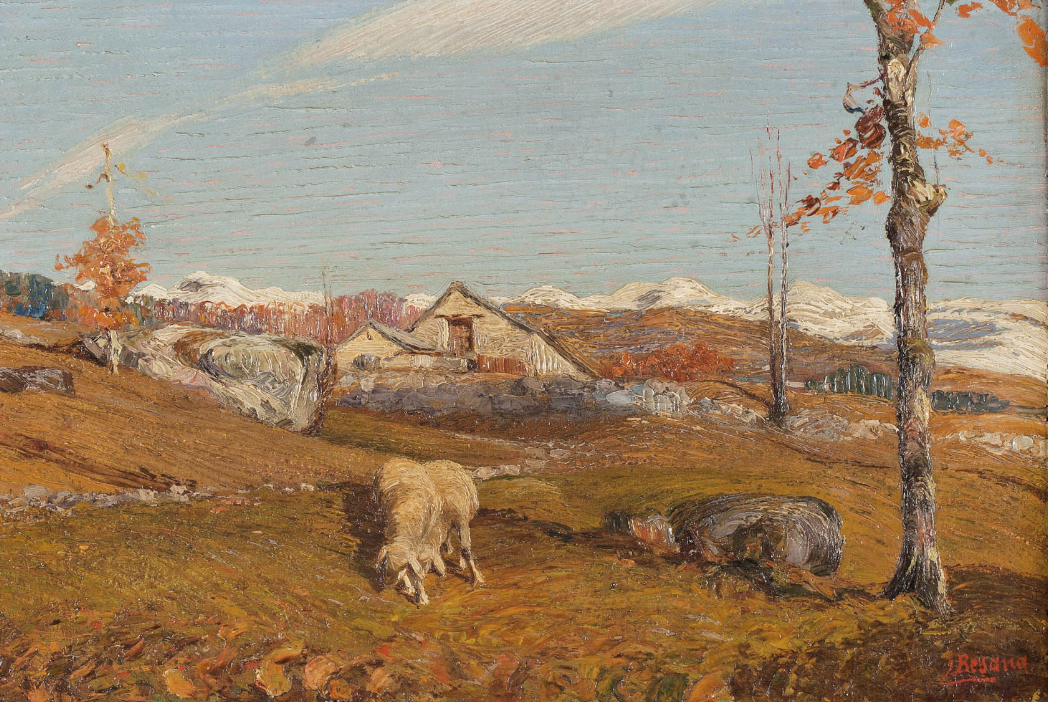 Camillo Besana pittore quadro dipinto