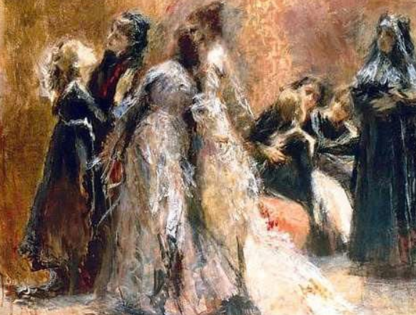 Camillo Rapetti pittore quadro dipinto ritratto