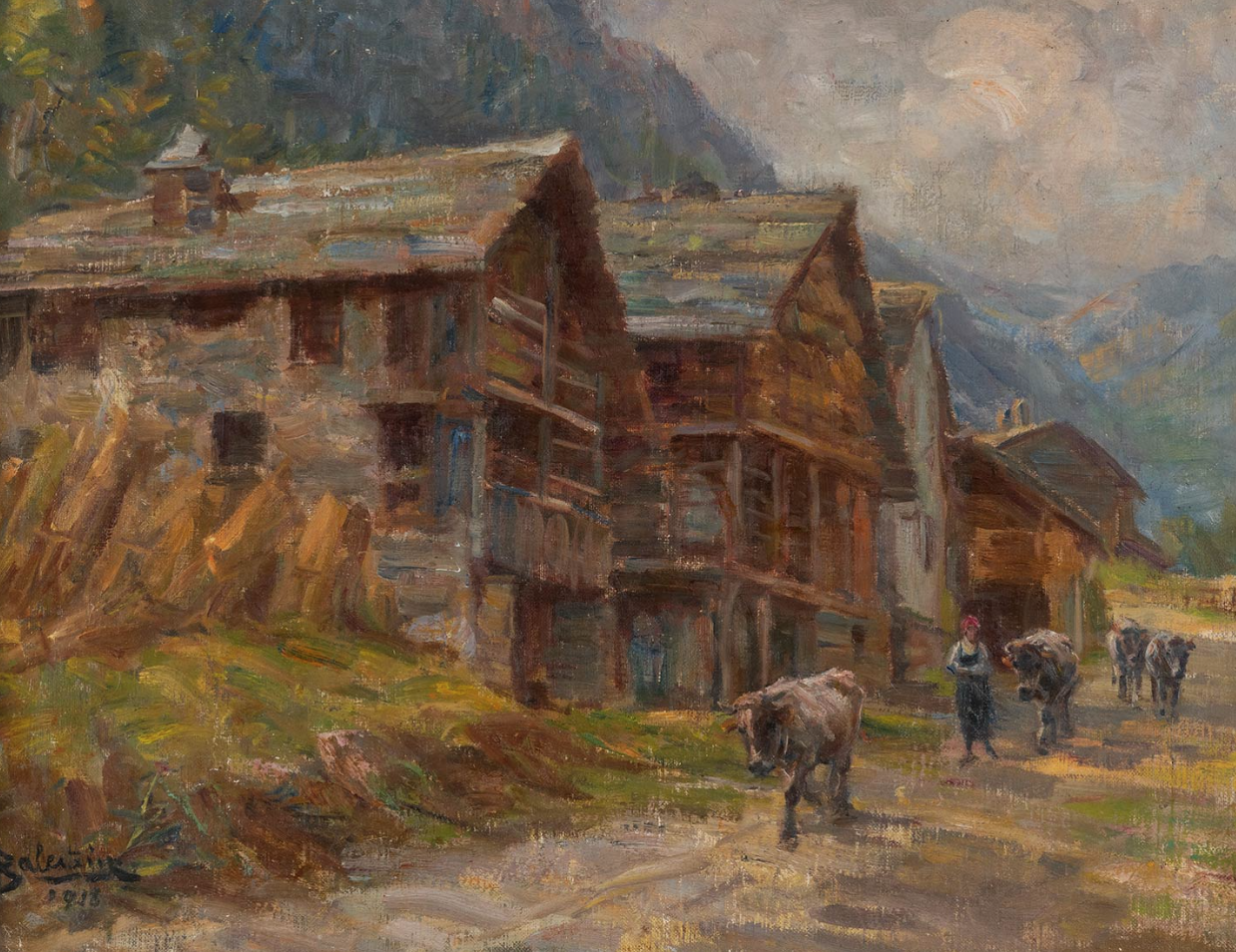 Carlo Balestrini pittore quadro dipinto