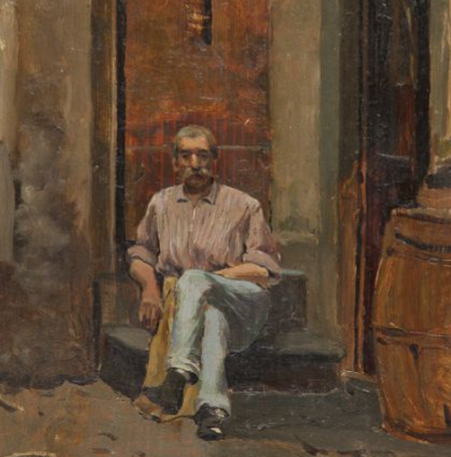 Carlo Coppede pittore quadro dipinto