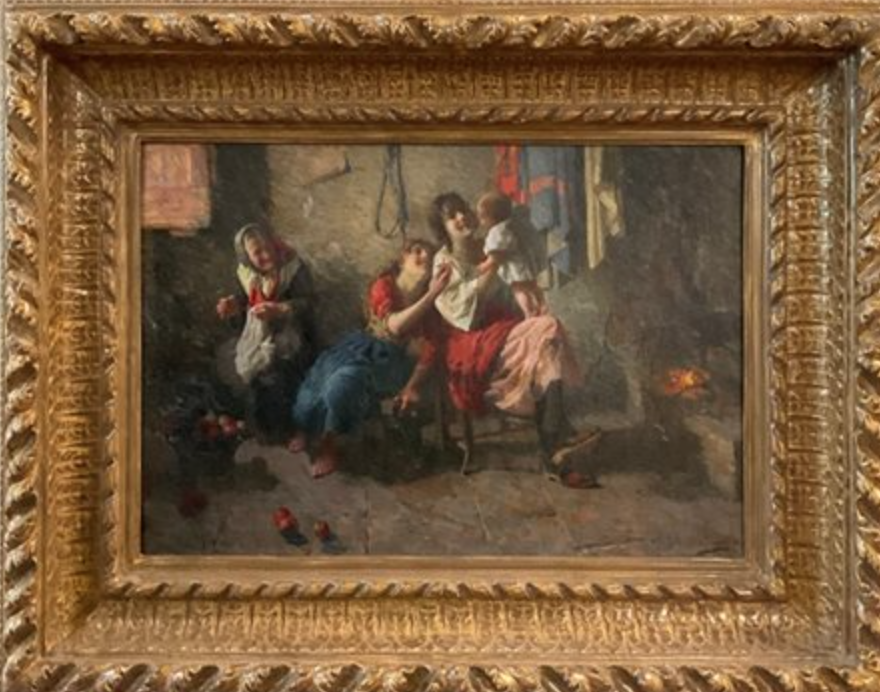 Carlo Facchinetti pittore quadro dipinto