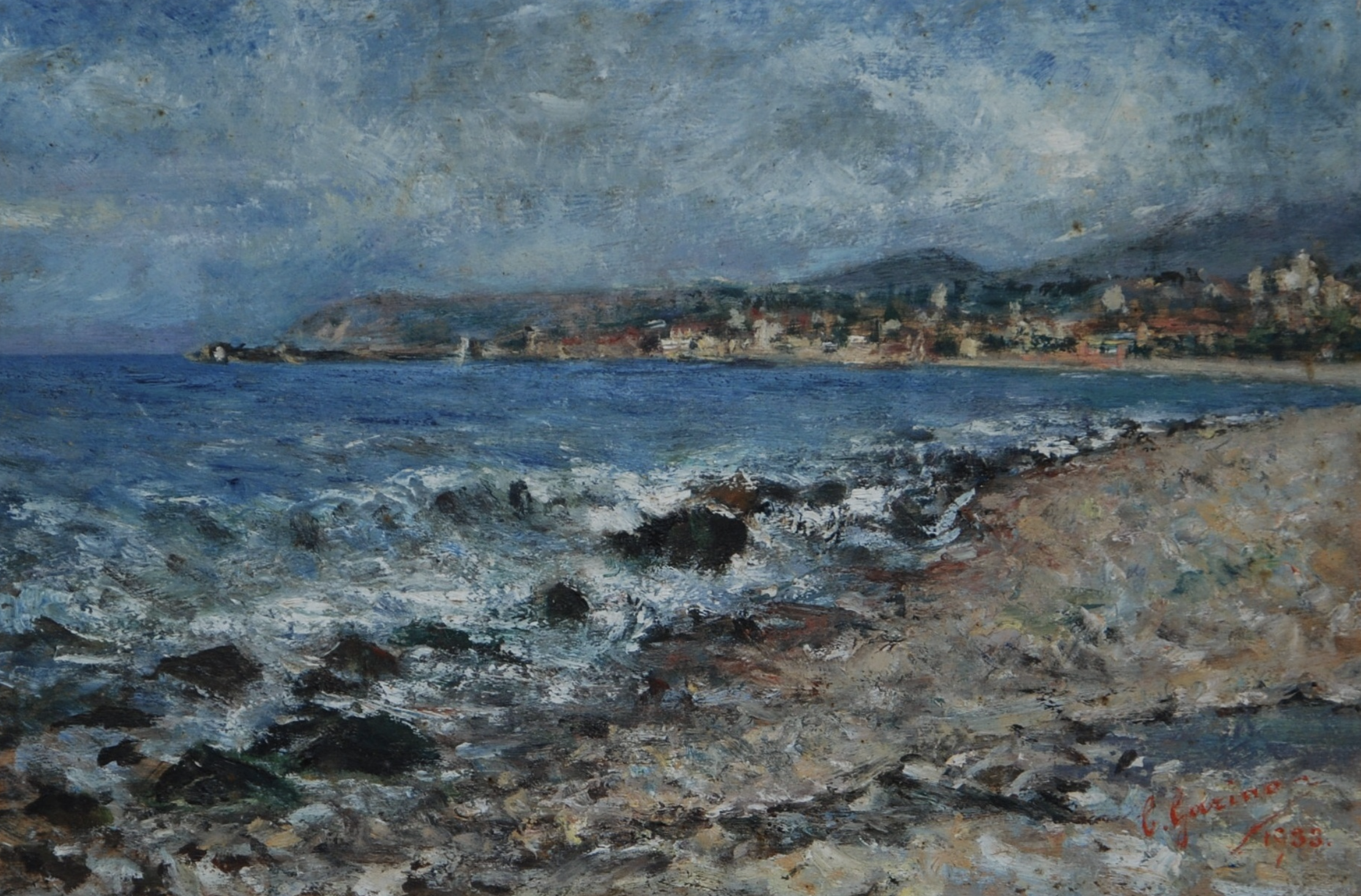 Carlo Garino pittore quadro dipinto piemontese